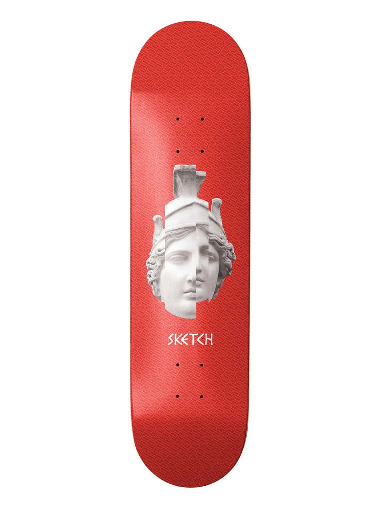 red supreme skateboard