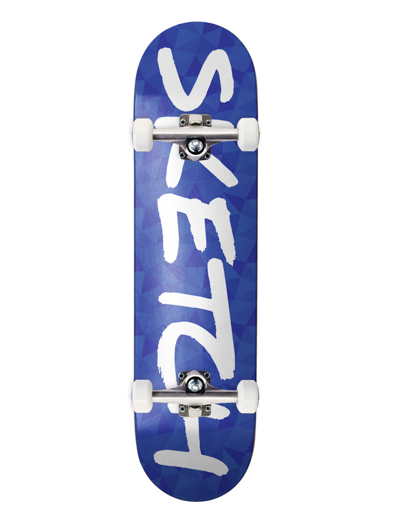 Typeface II Sapphire Skateboard Complete