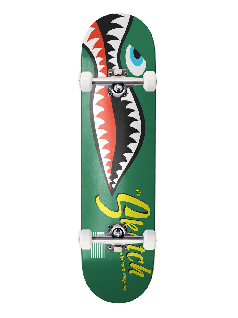 Warbirds Shark Skateboard Complete