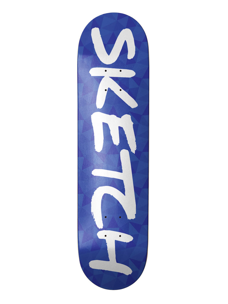 Typeface II Sapphire Skateboard Deck